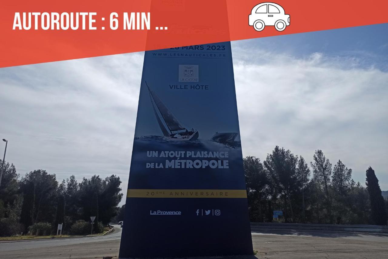 Ete Indien - Plage - Wifi - Host Provence Apartman La Ciotat Kültér fotó